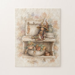 Waiting Witches Jigsaw Puzzle