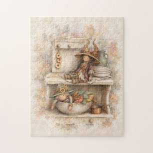 Waiting Witches Jigsaw Puzzle