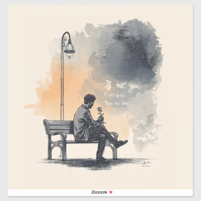 Waiting with a Rose – Unspoken Love (Sheet)