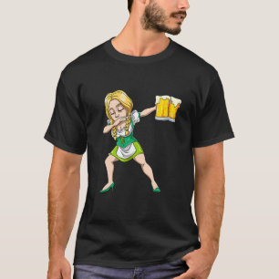 Waitress Dabbing for Men and Women T-Shirt