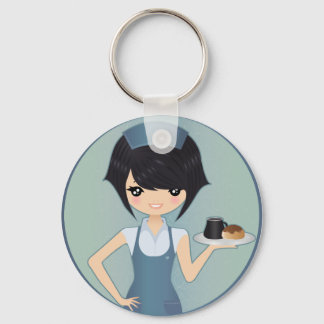 waitress key ring