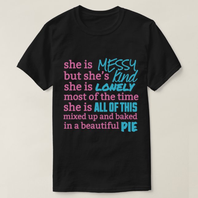 waitress the musical    T-Shirt (Design Front)