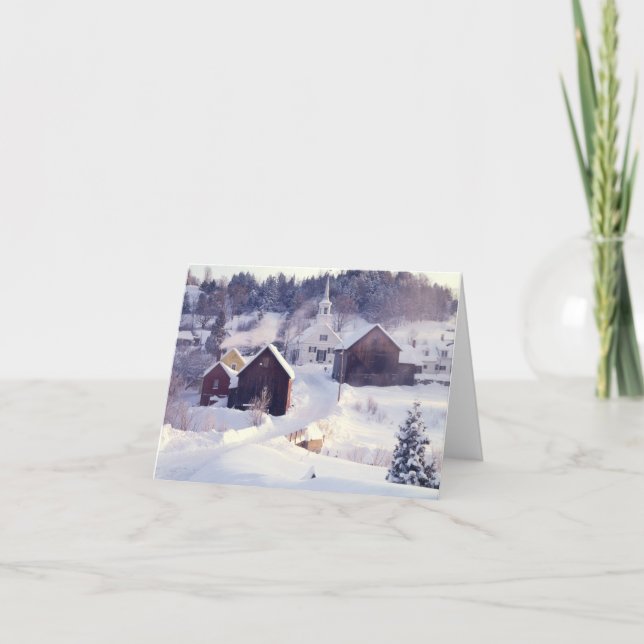 Waits River Vermont Note Card (Front)