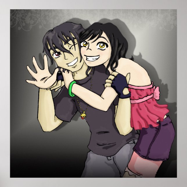 Wakaba and Arai Poster (Front)