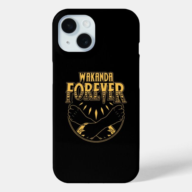 Wakanda iphone 15 case (Back)