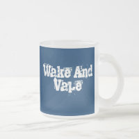 Wake and Vape Frosty Beer Mugs
