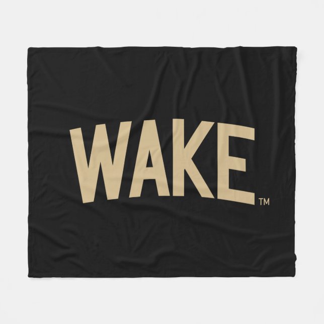 Wake Forest University | Wake Arch Fleece Blanket (Front (Horizontal))