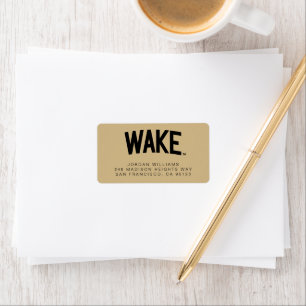 Wake Forest University Wake Arch Label