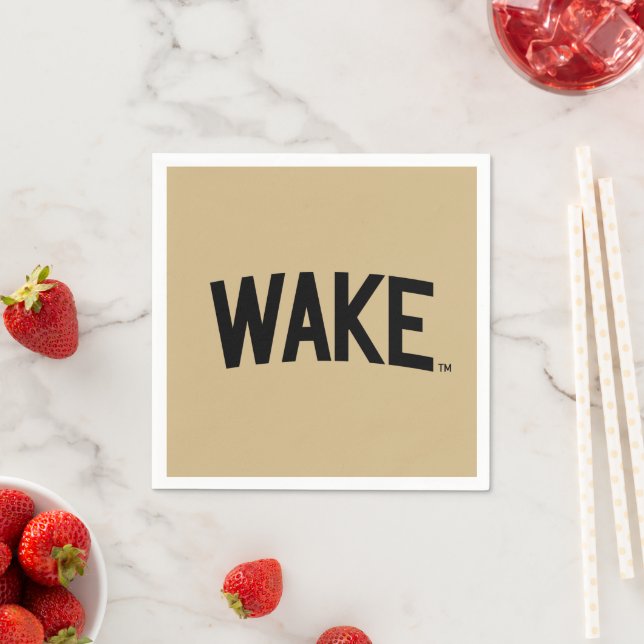 Wake Forest University | Wake Arch Napkin (Insitu)