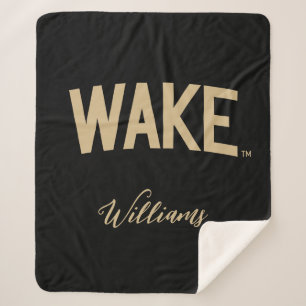 Wake Forest University   Wake Arch Sherpa Blanket