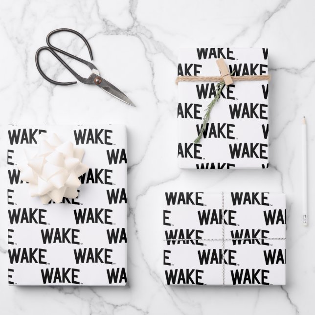 Wake Forest University | Wake Arch Wrapping Paper Sheet (Front)