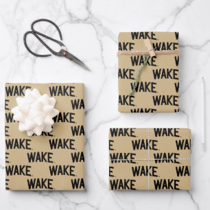 Wake Forest University   Wake Arch Wrapping Paper Sheet