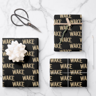 Wake Forest University   Wake Arch Wrapping Paper Sheet