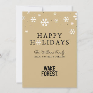 Wake Forest University   Wake Forest Holiday Card