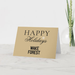 Wake Forest University   Wake Forest Holiday Card