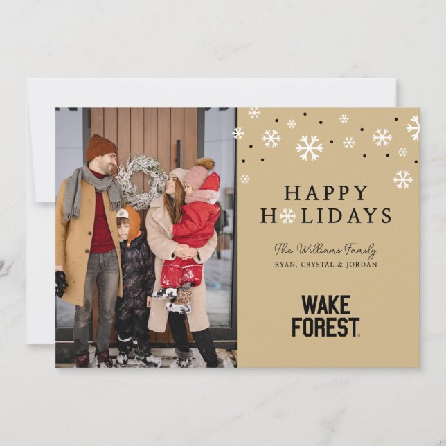 Wake Forest University | Wake Forest Holiday Card (Front)