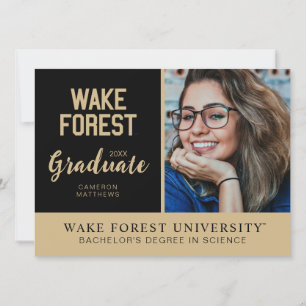 Wake Forest University   Wake Forest Invitation