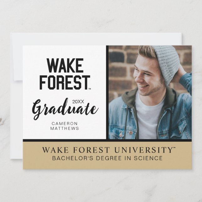 Wake Forest University | Wake Forest Invitation (Front)
