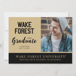 Wake Forest University   Wake Forest Invitation