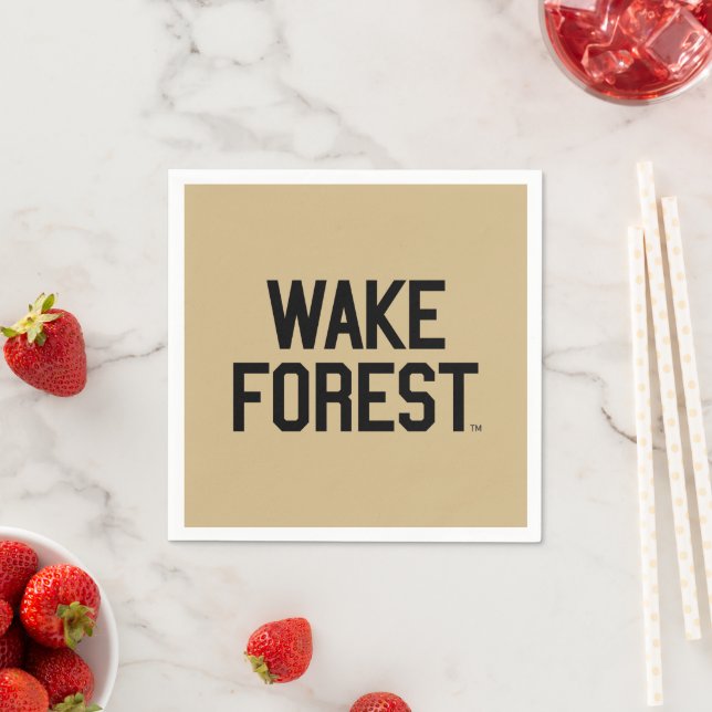 Wake Forest University | Wake Forest Napkin (Insitu)