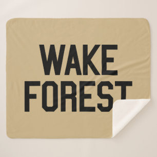 Wake Forest University   Wake Forest Sherpa Blanket