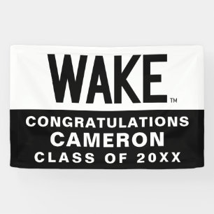 Wake Forest University Wake Wordmark Banner