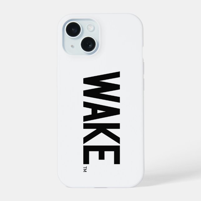 Wake Forest University | Wake Wordmark iPhone 15 Case (Back)