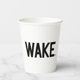 Wake Forest University   Wake Wordmark Paper Cups