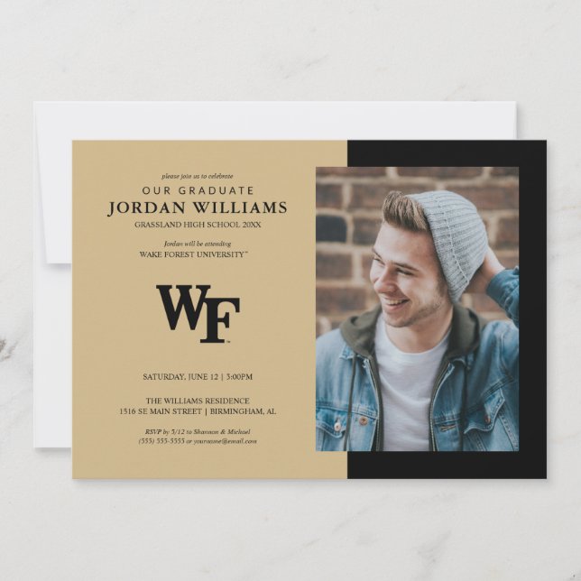 Wake Forest University | WF Announcement (Front)