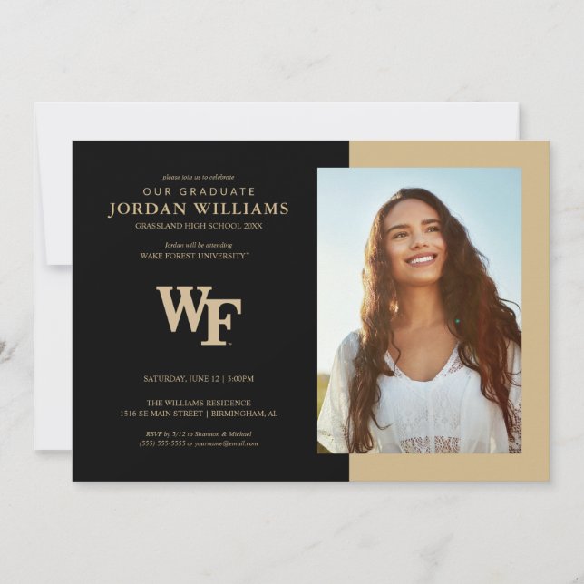 Wake Forest University | WF Announcement (Front)