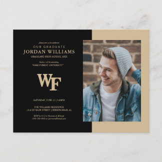 Wake Forest University | WF Announcement Postcard
