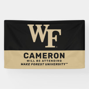 Wake Forest University WF Banner