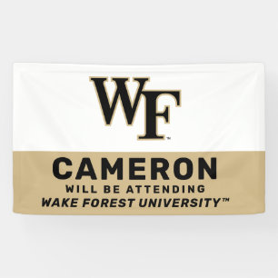 Wake Forest University WF Banner