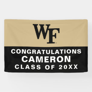 Wake Forest University WF Banner