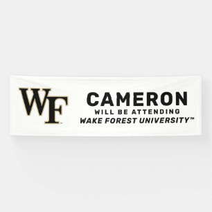 Wake Forest University WF Banner