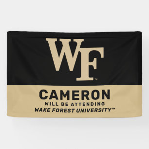 Wake Forest University WF Banner