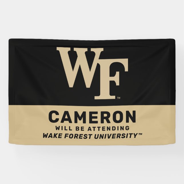 Wake Forest University | WF Banner (Horizontal)