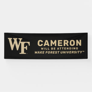 Wake Forest University WF Banner