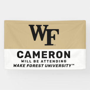 Wake Forest University WF Banner