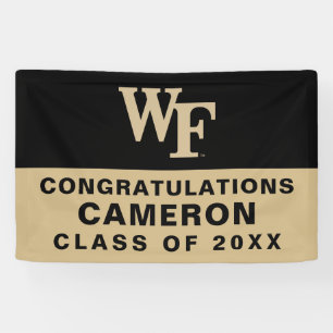 Wake Forest University WF Banner