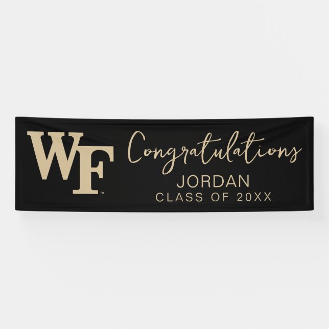 Wake Forest University | WF Banner (Horizontal)