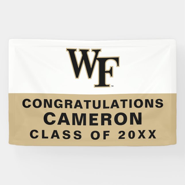 Wake Forest University | WF Banner (Horizontal)