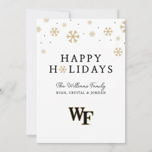 Wake Forest University   WF Holiday Card