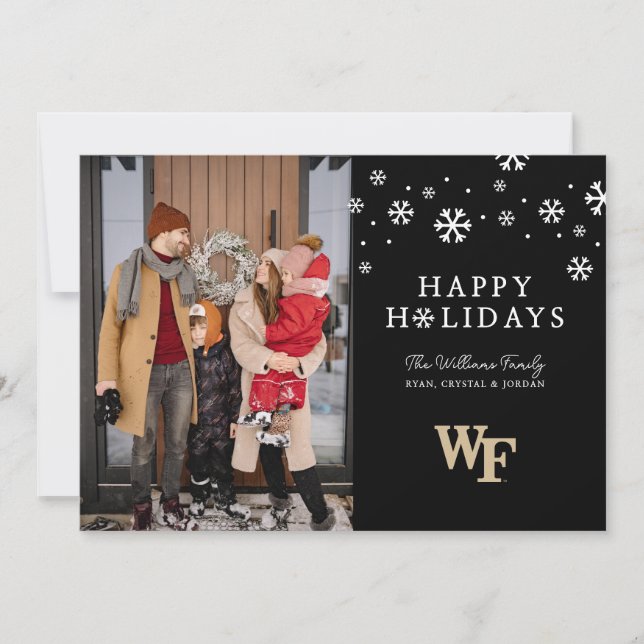 Wake Forest University | WF Holiday Card (Front)