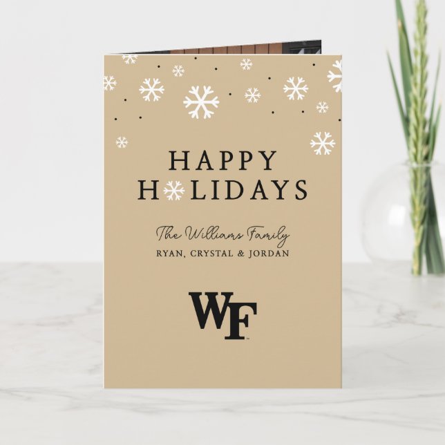 Wake Forest University | WF Holiday Card (Front)