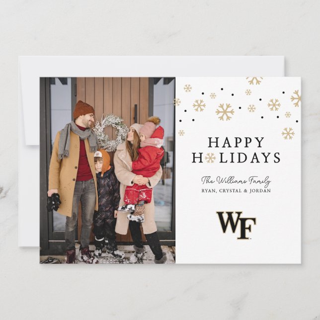 Wake Forest University | WF Holiday Card (Front)