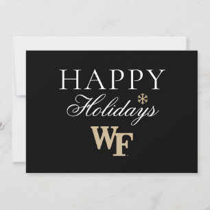 Wake Forest University   WF Holiday Card