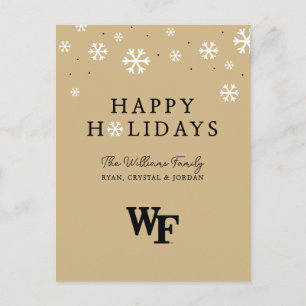 Wake Forest University   WF Holiday Postcard