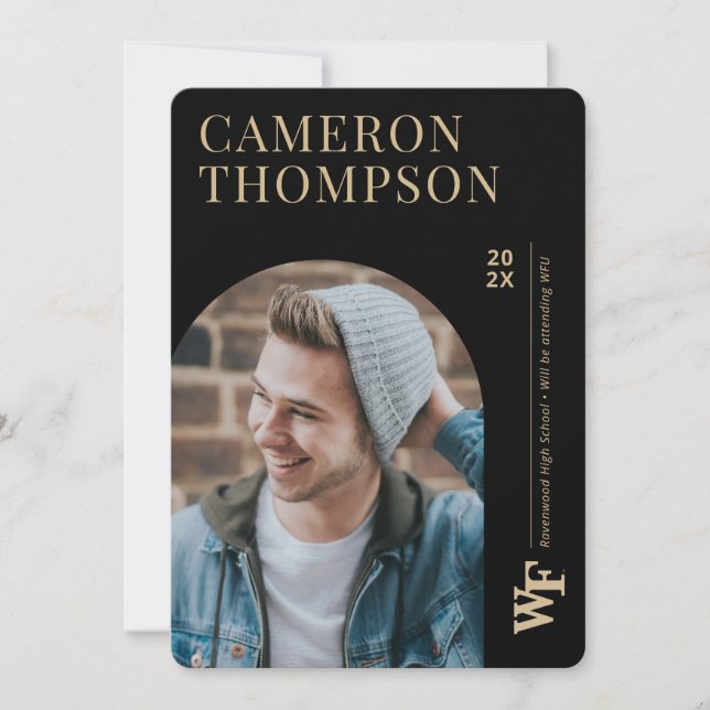 Wake Forest University | WF Invitation (Front)