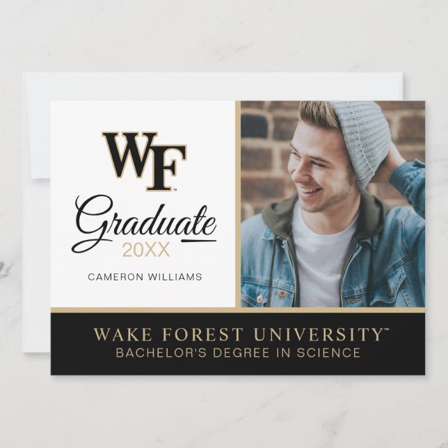 Wake Forest University | WF Invitation (Front)